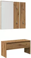 prieškambario baldų komplektas Artisan Oak Engineered Wood