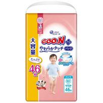 Goo.N Plus Sauskelnės-kelnaitės jautriai odai PBL 12–22 kg 46vnt