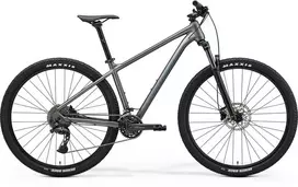Dviratis Merida Big.Nine 300 IV1 silk gunmetal pilkas(mėlynas)-XL (Dydis: XL)