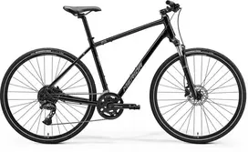 Dviratis Merida Crossway 300 III2 glossy juodas(sidabrinis)-S (Dydis: S)