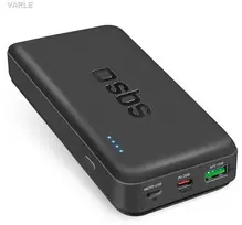Nešiojamoji baterija SBS TTBB20000PD20K 20000 mAh 20W PD USB-C, USB-A, Micro USB – juoda