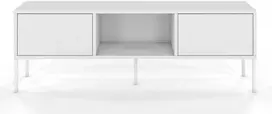 TV staliukas Skandica Komoda, MIRKA, 130x35 cm, Balta