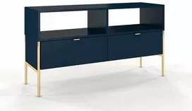 TV staliukas Skandica TV komoda, Polka P01, tamsiai mėlyna