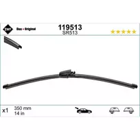 SWF Galinis valytuvas VISIOFLEX Flat 350 mm 1 vnt.