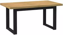 valgomojo stalas NOAIN U formos kojos 160x90x75 cm