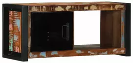TV staliukas televizoriaus spintelė 80x30x35 cm Regeneruota medžio masyva