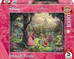 Ecost prekė po grąžinimo Schmidt Spiele 59474 Thomas Kinkade, Disney, Miegančioji gražuolė, 1.000 da (Atnaujinta)
