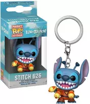 FUNKO POP! Raktų pakabutis: Disney: Lilo & Stitch - Stičas, 10 cm