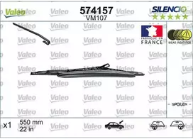 Valytuvas Valeo Silencio Performance Spoiler VM107, 550 mm