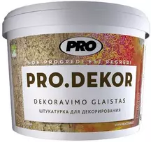 Dekoravimo glaistas PRO.DEKOR SM 15kg