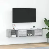 TV staliukas Televizoriaus spintelės, 2vnt., 60x31x25,5 cm, mediena