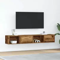 TV staliukas Televizoriaus spintelės, 2vnt., medienos, 80x31x25,5cm, mediena