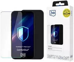 Rinkinys 3MK ComfortDuo Matt Juodas do Samsung Galaxy S25 juoda/juodas