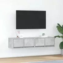 TV staliukas Televizoriaus spintelės, 2vnt., 60x31x25,5 cm, mediena