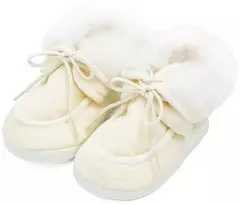 New Baby Kūdikių žieminiai bateliai Nauji Baby smėlio spalvos 0-3 m, dydis 0-3 m, 116/122