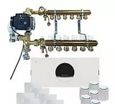 PETTINAROLI „Pro“ sistema. 6 Z greito šunto vožtuvas - ALK7025 su belaidžiu valdymo sistema. „Pro“ LED/baltas komp. 6Z