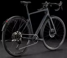 Dviratis Cube Nuroad Pro FE night'n'juodas 2025-M (Dydis: M)