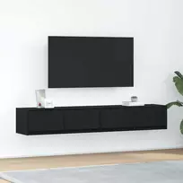 TV staliukas Televizoriaus spintelės, 2vnt., 80x31x25,5 cm, mediena