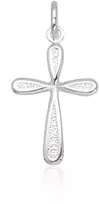 Sidabrinis pakabukas kryželis. Metalas: Sidabras. Praba: 925° - 2 g. - 34 mm.
