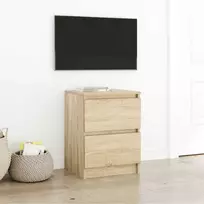 TV staliukas Televizoriaus spintelė, sonoma ąžuolo, 40x35x54cm, mediena