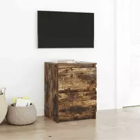 TV staliukas Televizoriaus spintelė, dūminio ąžuolo, 40x35x54cm, mediena