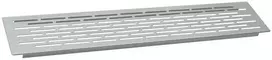 GTV Ventiliacinės grotelės , 500 x 100 mm, nerūdijančio plieno efektas