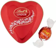 "LINDT LINDOR" širdelė, 62g