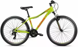 Dviratis Romet Rambler R6.0 JR 2025 lemon-juodas-red-15" / S (Dydis: 15" / S)