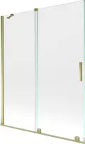 Vonios sienelė Mexen Velar II, Gold, 140 x 150 cm