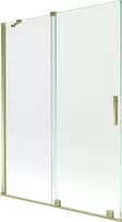 Vonios sienelė Mexen Velar II, Gold, 130 x 150 cm
