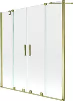 Vonios sienelė Mexen Velar Duo II, Gold, 160 x 150 cm