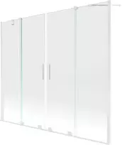 Vonios sienelė Mexen Velar Duo II, Baltas, 190 x 150 cm