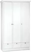 Homestyle4U Spinta, 120x51x200 cm, Balta