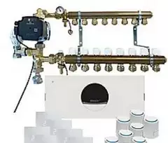 PETTINAROLI „Pro“ sistema, 8 Z, greito šunto vožtuvas – ALK7025 su belaidžiu valdymo pultu, „Pro“ LED/baltas komp., 8Z