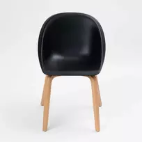 Valgomojo kėdė Hoop (Juoda)
