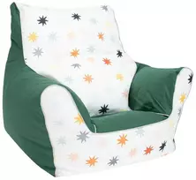 Kūdikių kėdutė užpildyta kamuoliukais New Baby žalia