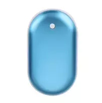 Blue Nešiojamas rankų šildytuvas, Powerbank 10000mAh (Mėlynas)