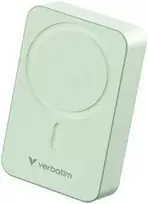 „Verbatim Charge ‘n’ Go Essentials“ magnetinė belaidė išorinė baterija, 20000 mAh, Žalia