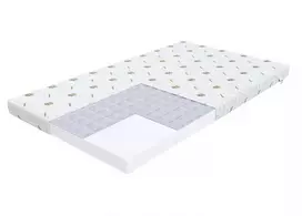 Vaikiškas porolono čiužinys su Aloe vera paviršiumi BABY CARE 70X160