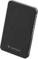 „Verbatim Charge ‘n’ Go Essentials“ magnetinė belaidė išorinė baterija, 5000 mAh, Juodas