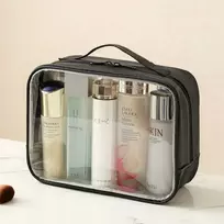 Eu Sandelis Permatoma juoda kosmetinė 26x20x11cm KS105WZ1