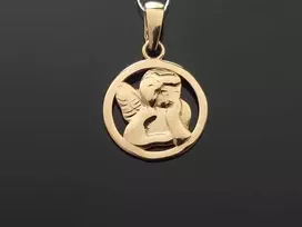 Auksinis pakabukas Angeliukas