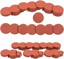 Bluegarden Ratlankio vejos palisade 200cm 12pcs. HD 7095 Terakota