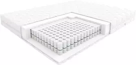 Čiužinys Hilding Family Step Sidabrinis, 90x200