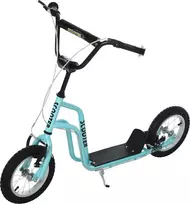 Homcom Pedalinis paspirtukas su pneumatinėmis padangomis 12 colių, nuo 5 metų, mėlynas, 120x58x75-80cm
