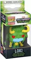 FUNKO POP! Raktų pakabutis: Marvel Monster Hunters - Loki, 10 cm