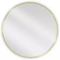 Vonios veidrodis Mexen Loft Round, 85 cm, Gold