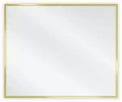 Vonios veidrodis Mexen Loft, 60 x 50 cm, Gold
