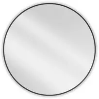 Vonios veidrodis Mexen Loft Round, 90 cm, Juodas