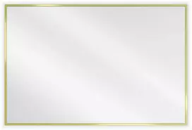 Vonios veidrodis Mexen Loft, 90 x 60 cm, Gold